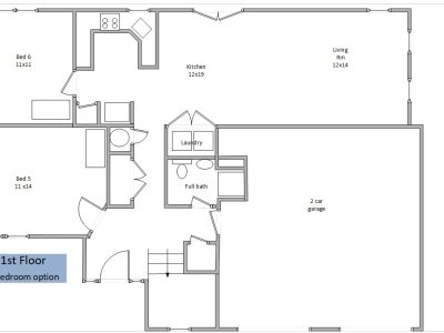 6 bedroom option